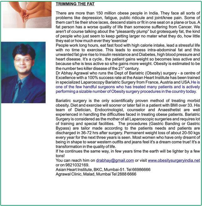 Dr. Abhay's Recognized Article in MidDay.