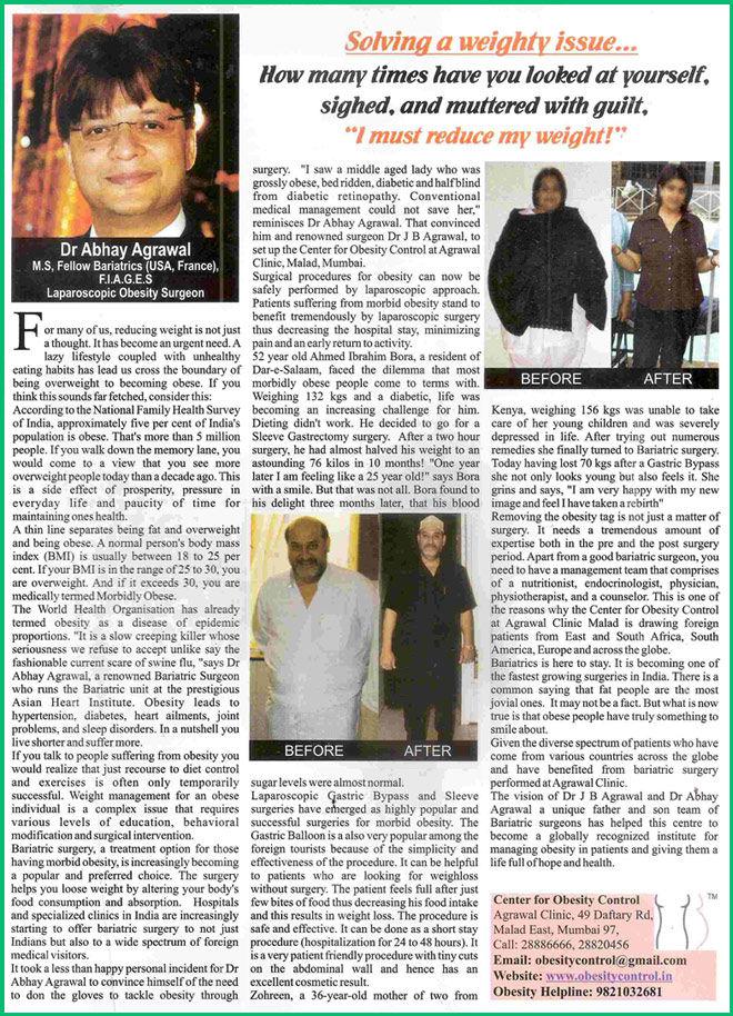 Dr. Abhay's Recognized Article in MidDay.